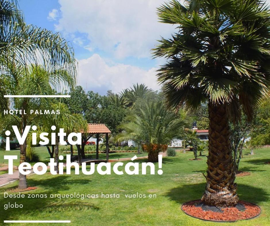 Hotel Palmas Teotihuacan San Juan Teotihuacán エクステリア 写真